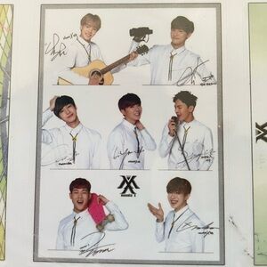 Monsta X poster set: brand new, unopened! 12 posters AND included stickers!😍